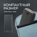 Внешний АКБ NRG Power V2 20000 мА-ч, 2A, 2xUSB, черный, Deppa с логотипом
