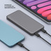 Внешний АКБ NRG Turbo S 10000 mAh, 20Вт, графит, Deppa с логотипом