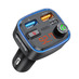 FM-трансмиттер Wave Pro, QC/PD, LED, 48Вт, ENC, Bass boost, черный, Deppa с логотипом