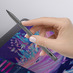Стилус активный Magic Pencil Pro для iPad, графит, Deppa с логотипом