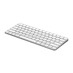 Беспроводная клавиатура Air Keyboard для MAC, Windows, 500 мАч, алюминий, белый, Deppa с логотипом