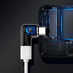 Адаптер USB-С - USB-C, магнитный, белый, Deppa с логотипом