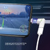 Адаптер USB-С - USB-C, магнитный, белый, Deppa с логотипом