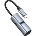 USB-хаб 3 в 1 USB-C - USB-A3.0 + USB-C PD100Вт + HDMI, серый, Deppa с логотипом