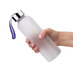 Бутылка для воды VERONA PET SOFT 550мл Белая с фиолетовым 6262.07.11 с логотипом