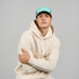Бейсболка RAPPER COTTON-S, 5 клиньев, пластиковая застёжка с логотипом