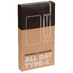 Аккумулятор Uniscend All Day Type-C 10000 мАч, оранжевый с логотипом