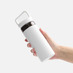 Термостакан Leval с ситечком, белый с логотипом