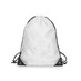 Рюкзак-мешок на шнуровке Reviver из переработанного пластика, белый с логотипом