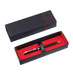 Ручка шариковая Pierre Cardin коллекция ГАММА (GAMME). Корпус - алюминий, лак; колпачок - алюминий, лак. Отделка и детали дизайна - латунь (носик), сталь, хром. Цвет - черный/колпачок черный. с логотипом