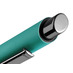 Металлическая шариковая ручка soft touch Ellipse gum, бирюзовый с логотипом
