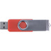 Флеш-карта USB 2.0 16 ГБ Флэш С1, красный с логотипом