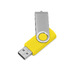 Флеш-карта USB 2.0 32 ГБ Флэш С1, желтый с логотипом