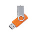 Флеш-карта USB 2.0 32 ГБ Флэш С1, оранжевый с логотипом