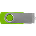 Флеш-карта USB 2.0 8 ГБ Флэш С1, зеленое яблоко с логотипом