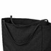 Шоппер-оверсайз Grossbag из переработанного хлопка 340 г, черный с логотипом