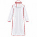 Дождевик Providence 2.0, прозрачный/красный с чехлом с логотипом