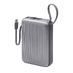 Внешний АКБ NRG Turbo Cable 20000 mAh, 22,5Вт, графит, Deppa с логотипом