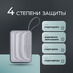 Внешний АКБ NRG Turbo Cable 20000 mAh, 22,5Вт, графит, Deppa с логотипом