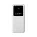 Внешний аккумулятор Kris soft touch, 10000mAh (Белый) с логотипом
