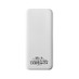 Внешний аккумулятор Kris soft touch, 10000mAh (Белый) с логотипом