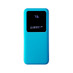 Внешний аккумулятор Kris soft touch, 10000mAh (Голубой) с логотипом