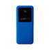 Внешний аккумулятор Kris soft touch, 10000mAh (Синий) с логотипом