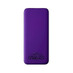 Внешний аккумулятор Kris soft touch, 10000mAh (Фиолетовый) с логотипом