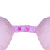 Подушка Basic из микрофибры с эффектом памяти U-shape, розовый с логотипом