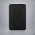 Картхолдер magsafe с подставкой для смартфона Wally stand, черный с логотипом