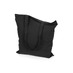 Сумка для шопинга Carryme 140 хлопковая, 140 г/м2, черный с логотипом