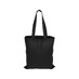 Сумка для шопинга Carryme 140 хлопковая, 140 г/м2, черный с логотипом