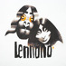 Футболка «Меламед. John Lennon, Yoko Ono», белая с логотипом