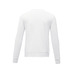 Мужской свитер Zenon с круглым вырезом, белый с логотипом