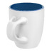 Кофейная кружка Pairy с ложкой, синяя с белой с логотипом
