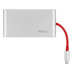 Хаб USB Rombica Type-C Hermes Red с логотипом