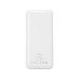 Внешний аккумулятор Evolt Mini-10, 10000 mAh, белый с логотипом