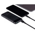 VA2540 (10 000mAh), QC/PD 20W внешний аккумулятор с дисплеем, черный с логотипом