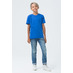 Футболка детская Regent Fit Kids, ярко-синяя (royal) с логотипом