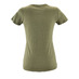 Футболка женская Regent Fit Women, меланж хаки с логотипом