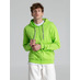 Толстовка на молнии с капюшоном Unit Siverga, зеленое яблоко с логотипом