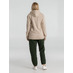 Толстовка с капюшоном унисекс Hoodie, бежевая с логотипом