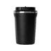 Термокружка CAFe COMPACT, 380 мл, черный с логотипом