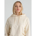 Толстовка с капюшоном унисекс Hoodie, светло-желтая с логотипом