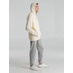 Толстовка с капюшоном унисекс Hoodie, светло-желтая с логотипом