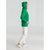 Толстовка с капюшоном унисекс Hoodie, зеленая с логотипом