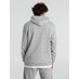 Толстовка с капюшоном унисекс Hoodie, серый меланж с логотипом