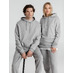Толстовка с капюшоном унисекс Hoodie, серый меланж с логотипом