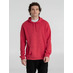 Толстовка с капюшоном унисекс Hoodie, красный меланж с логотипом