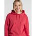 Толстовка с капюшоном унисекс Hoodie, красный меланж с логотипом